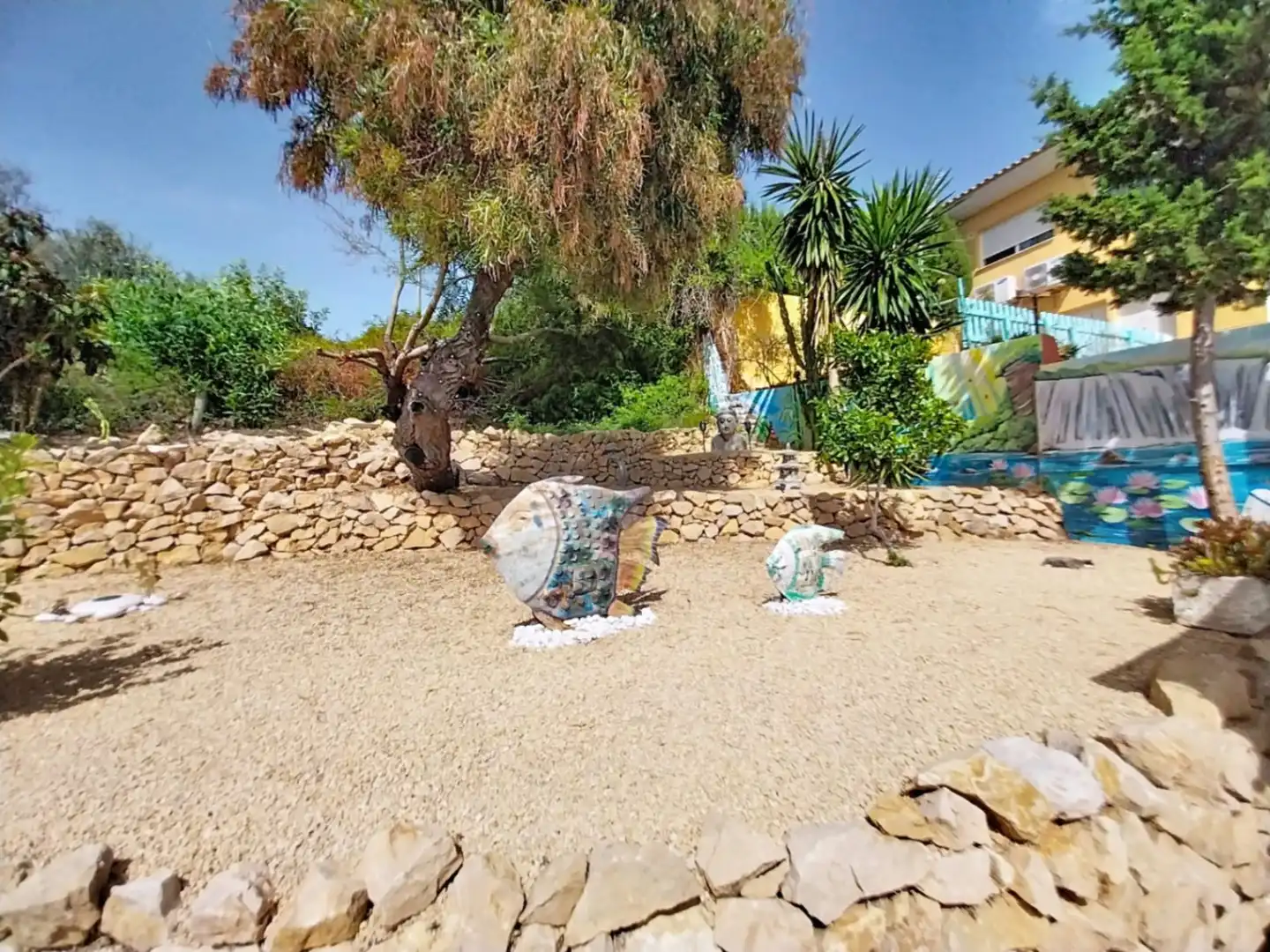Jardí de Casa o xalet en venda en La Nucia amb Aire condicionat, Jardí privat i Terrassa