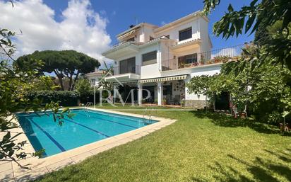 Jardí de Casa o xalet en venda en Teià amb Terrassa i Piscina