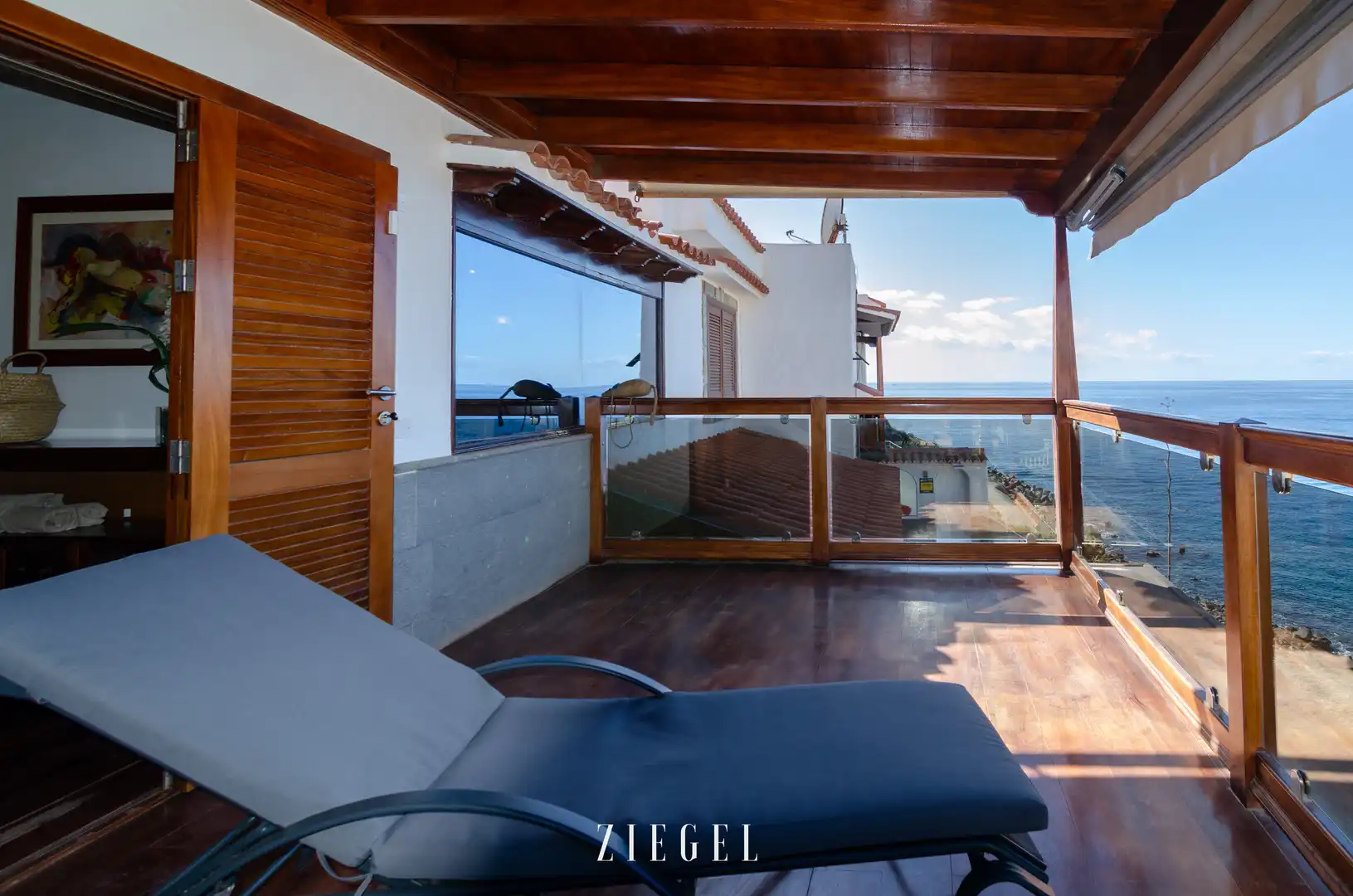 Balcony of Houses for rent in Mogán  with Terrace, Swimming Pool and Furnished