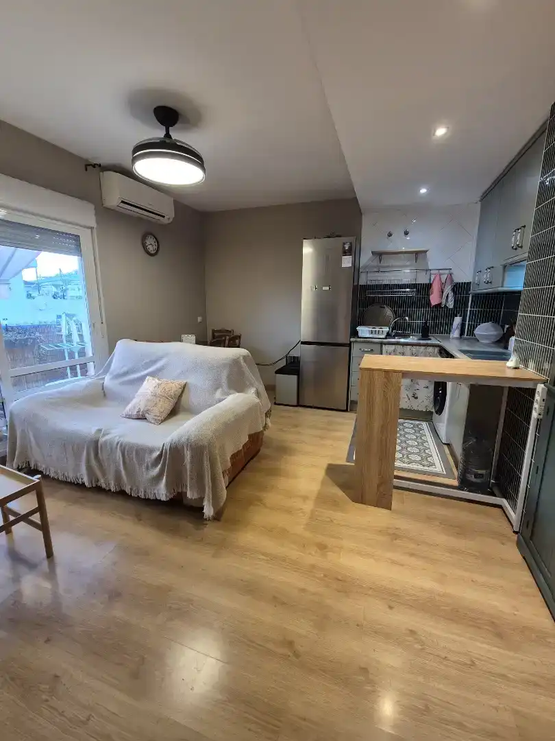Sala de estar de Piso en venta en Mijas con Aire acondicionado y Balcón