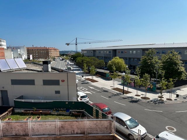 Exterior view of Flat for sale in Arteixo  with Heating, Private garden and Parquet flooring