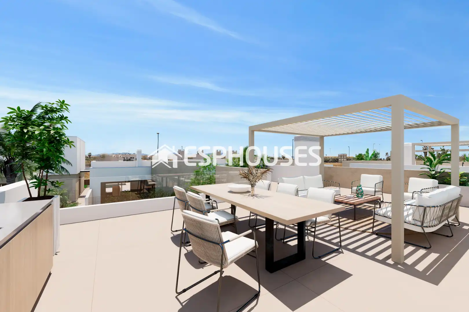 Chalet con terraza en venta en Las Lomas de Rame - Bahía Bella, imagen 11