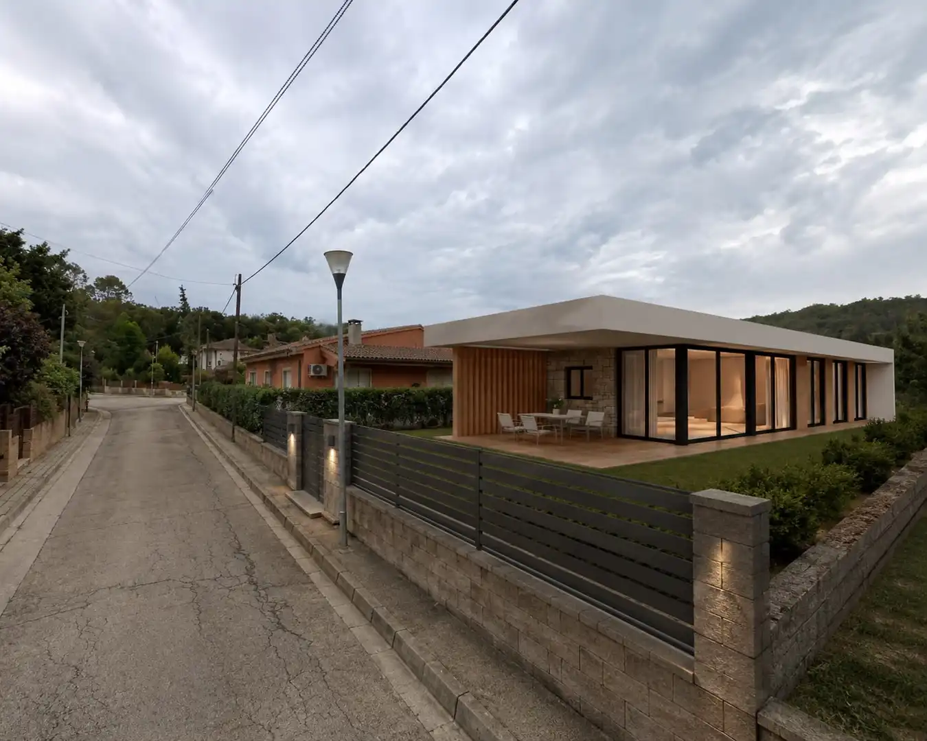 Vista exterior de Casa o xalet en venda en Serinyà amb Aire condicionat, Calefacció i Jardí privat