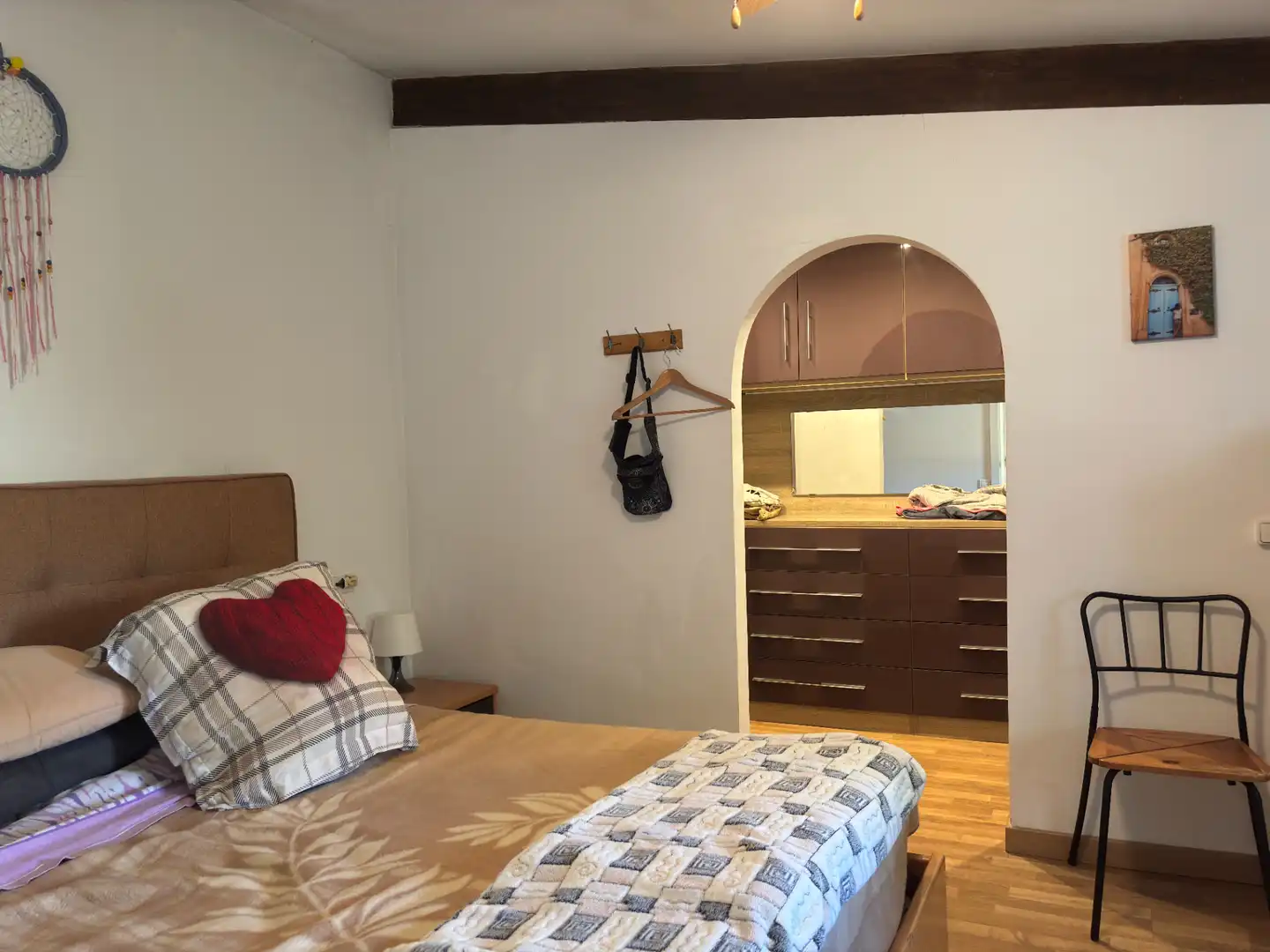 Dormitori de Casa o xalet en venda en Benissanet amb Aire condicionat, Jardí privat i Terrassa