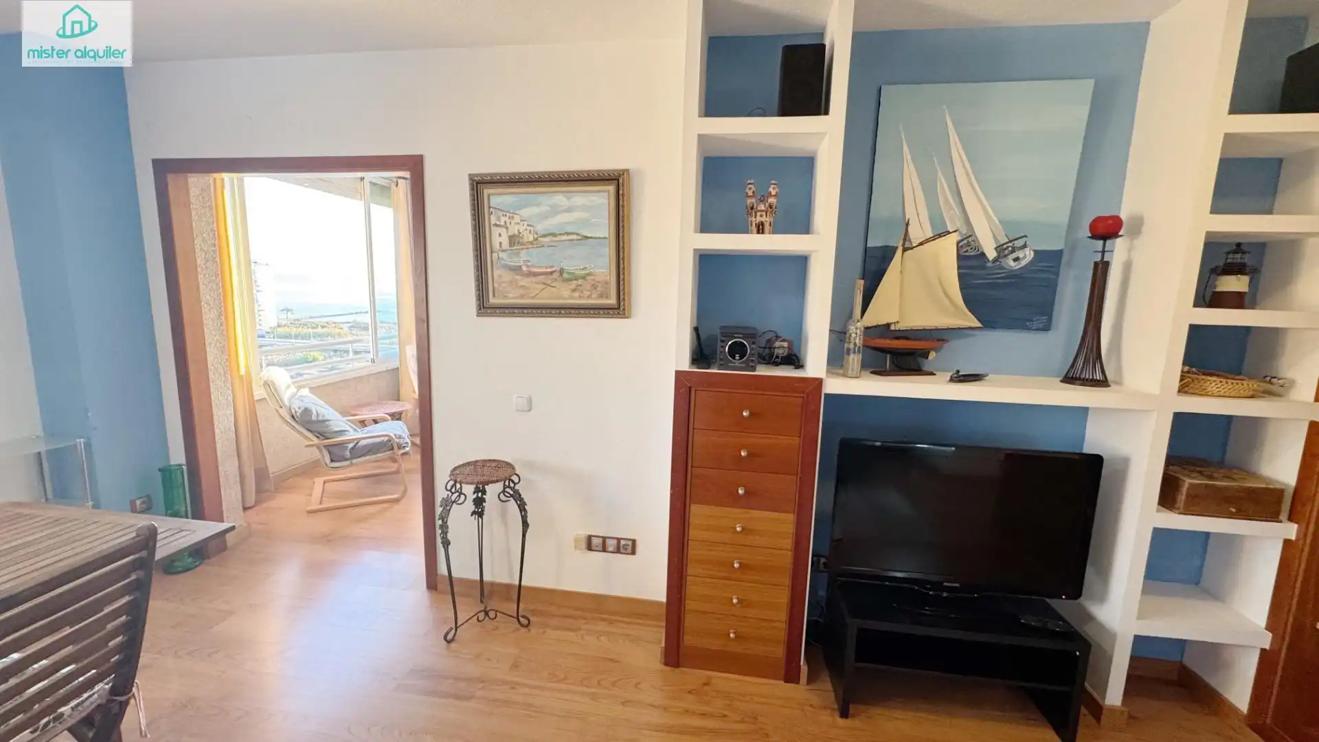 Sala d'estar de Apartament en venda en El Campello amb Aire condicionat, Calefacció i Jardí privat