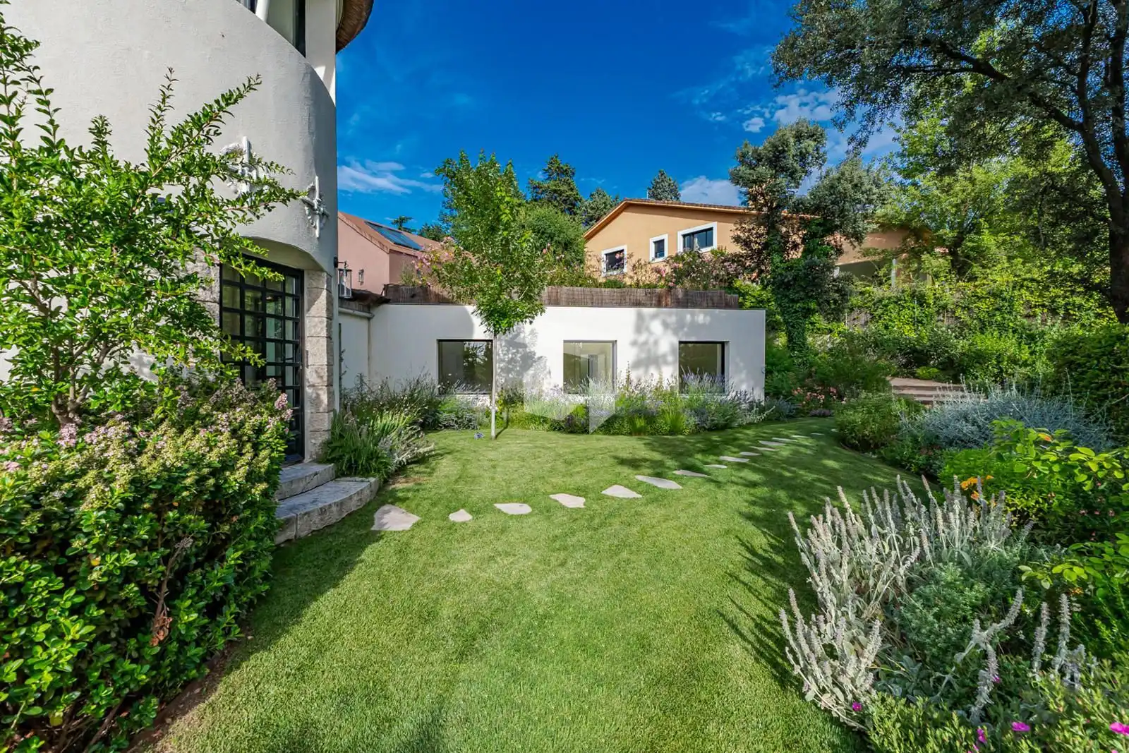 Jardín de Casa o chalet de alquiler en Madrid con Aire acondicionado, Calefacción y Terraza