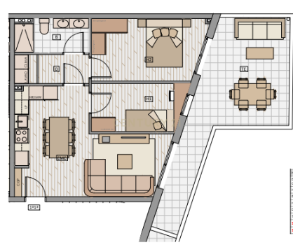 Apartment for sale in PS SALUT 96 BADALONA (BARCELONA), 96, La Salut