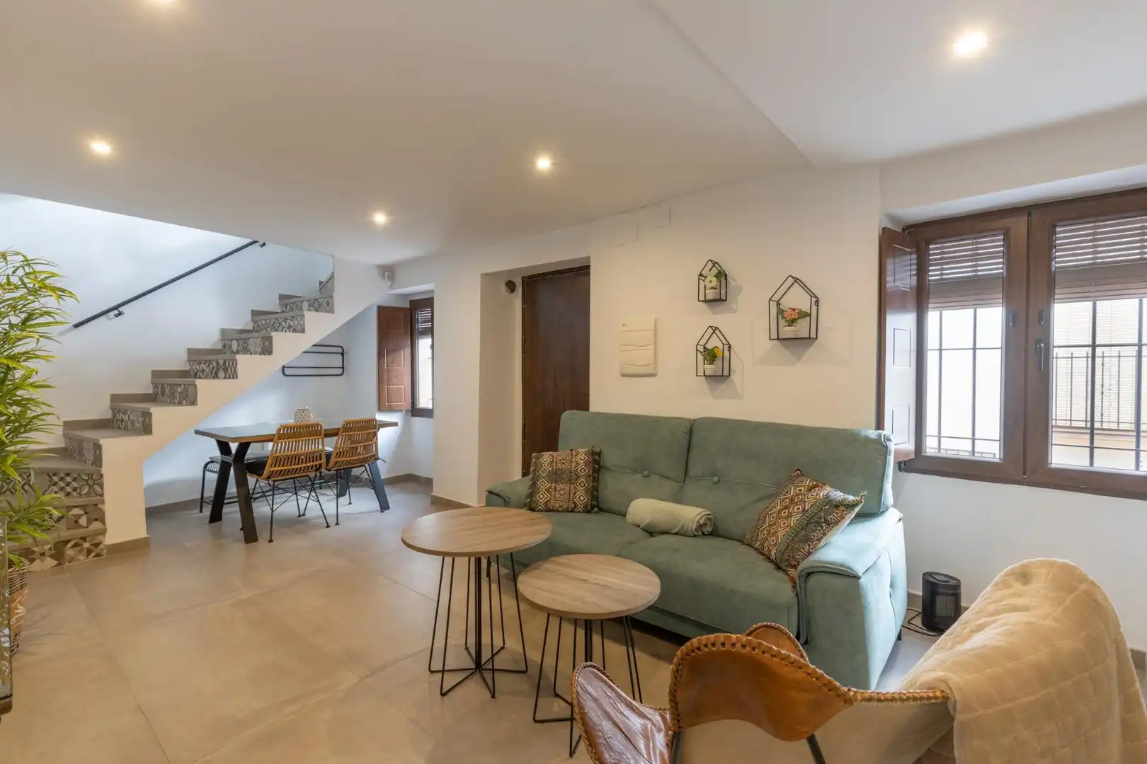 Sala d'estar de Casa o xalet en venda en Montefrío amb Calefacció i Terrassa
