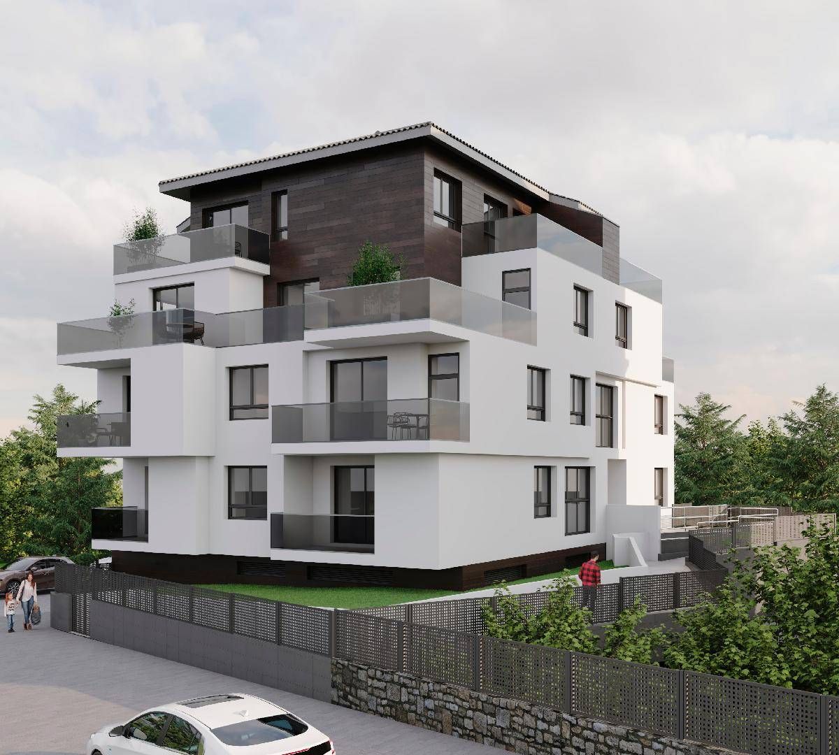 Exterior view of Flat for sale in Amorebieta-Etxano  with Heating and Terrace