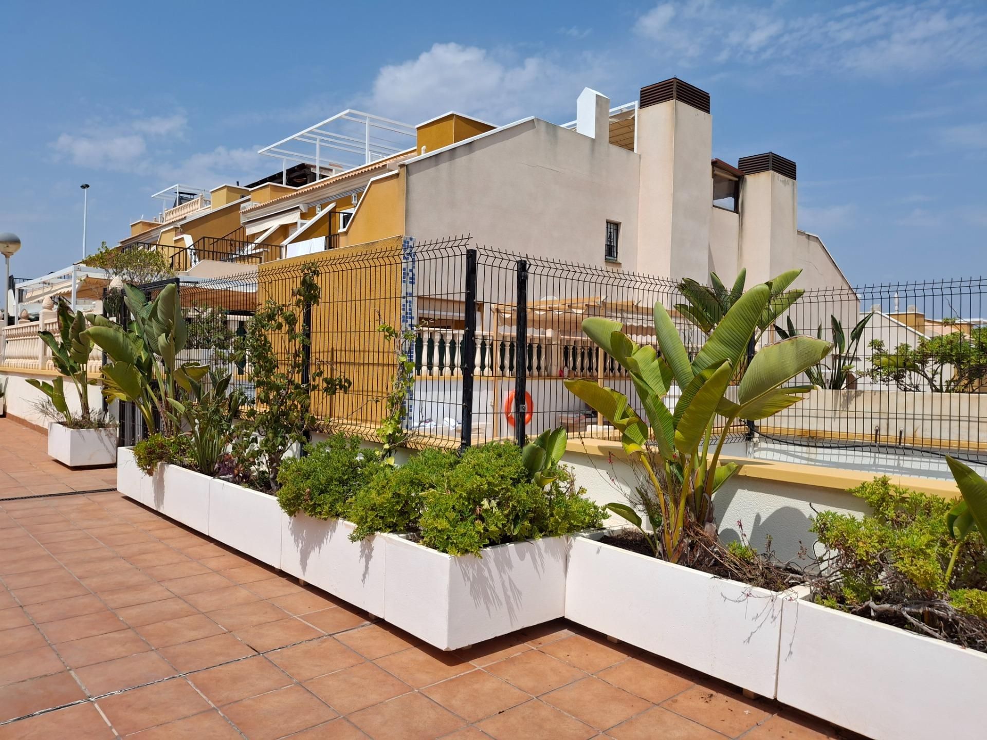 Terraza de Casa adosada en venta en Elche / Elx