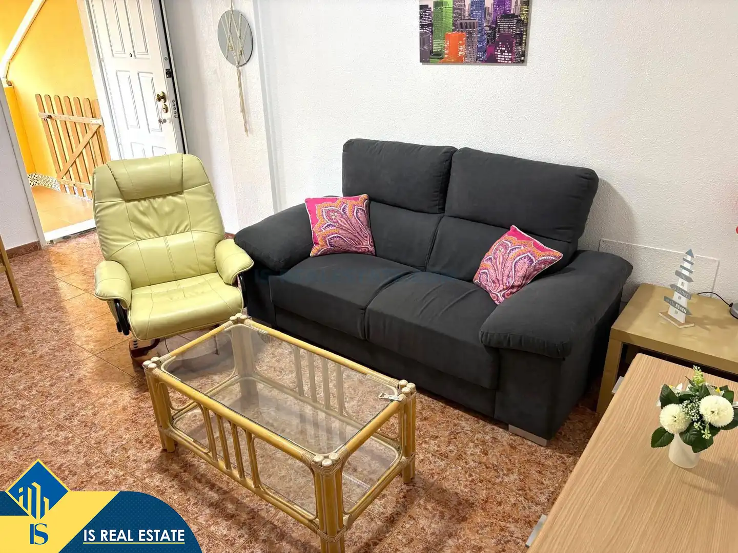 Living room of Houses for sale in Orihuela  with Heating, Furnished and Oven