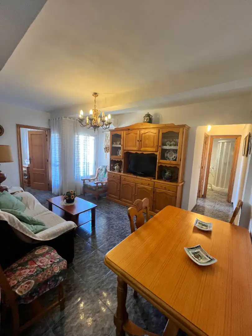 Living room of Flat for sale in Sagunto / Sagunt  with Air Conditioner, Heating and Balcony