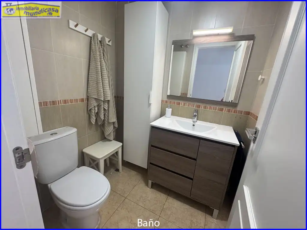 Badezimmer von Wohnung zum Verkauf in Santomera mit Klimaanlage, Abstellraum und Möbliert