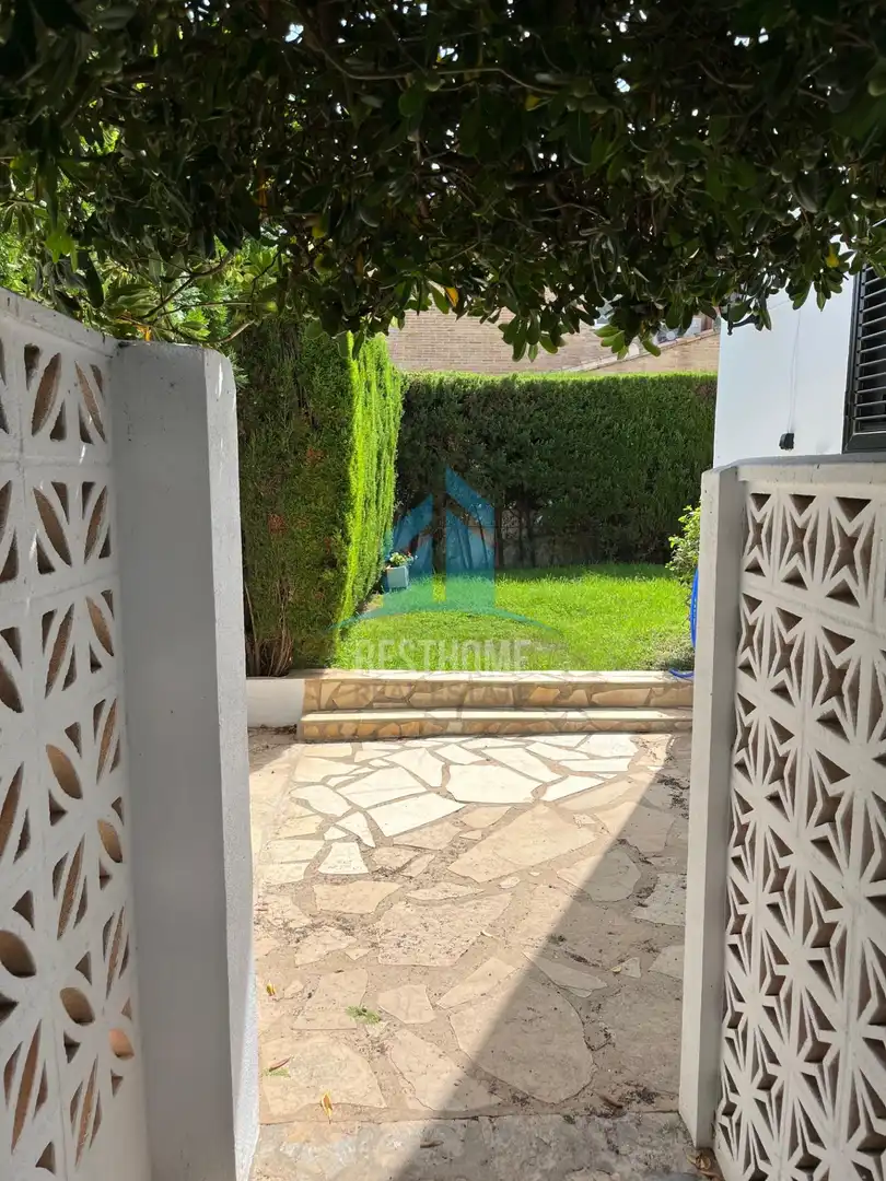 Jardí de Casa adosada en venda en Sueca amb Jardí privat, Terrassa i Traster