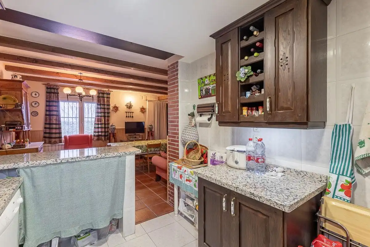 Cocina de Casa o chalet en venta en Villa de Otura con Jardín privado y Piscina