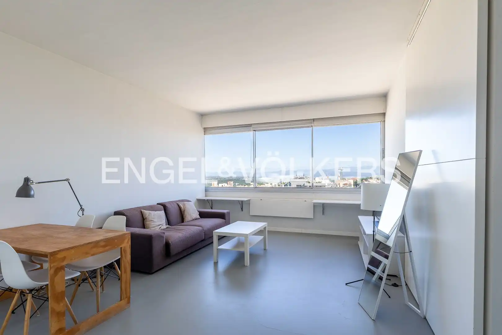 Wohnzimmer von Wohnung zur Miete in Madrid mit Klimaanlage und Heizung