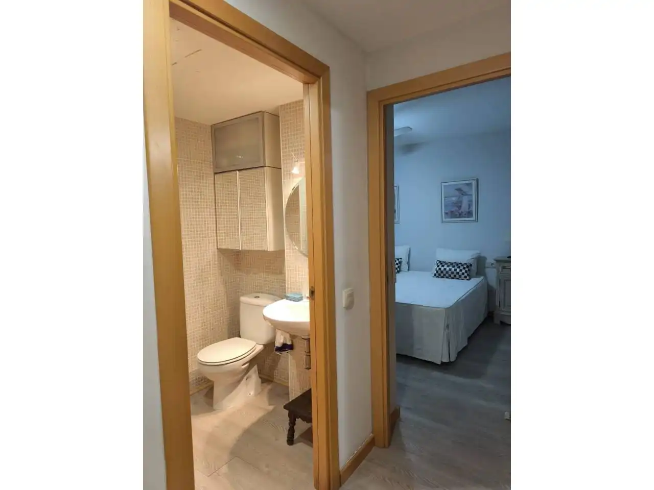Bathroom of Flat for sale in Cunit  with Air Conditioner, Heating and Private garden