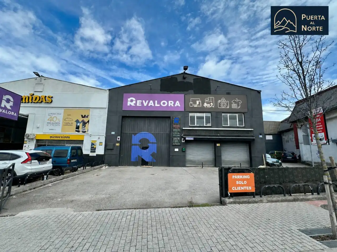 Exterior view of Industrial buildings for rent in Santander