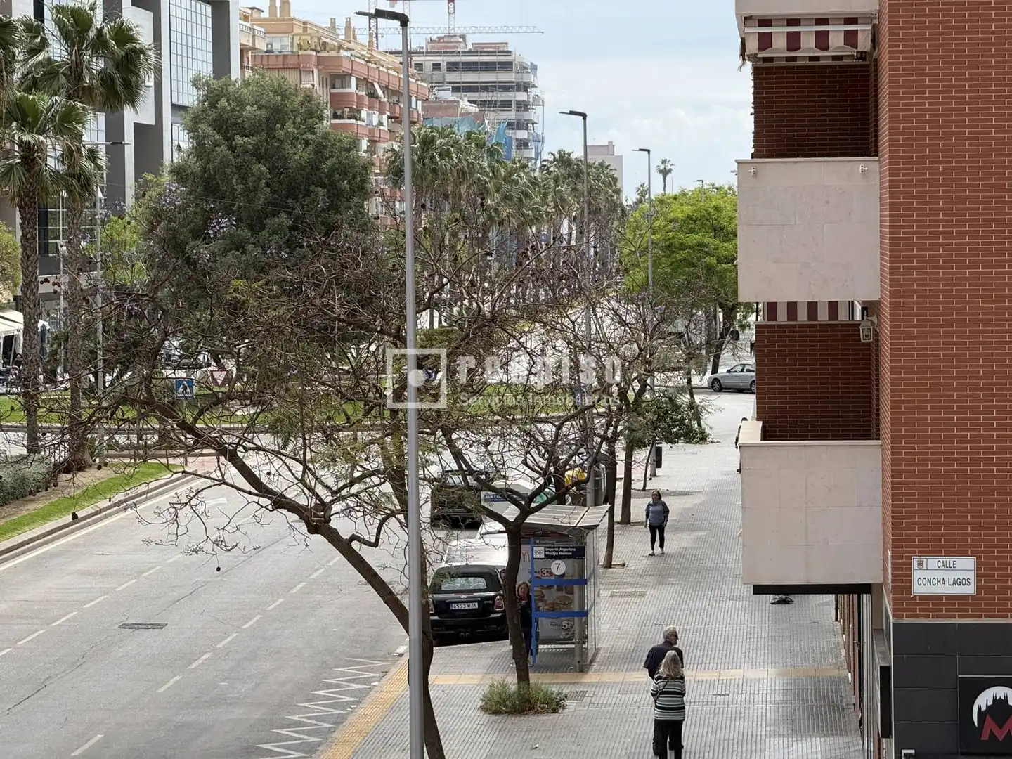 Vista exterior de Piso en venta en Málaga con Aire acondicionado, Calefacción y Jardín privado