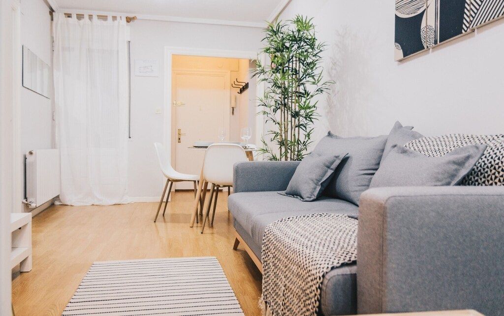 Living room of Flat to rent in Vila-real  with Air Conditioner, Furnished and TV