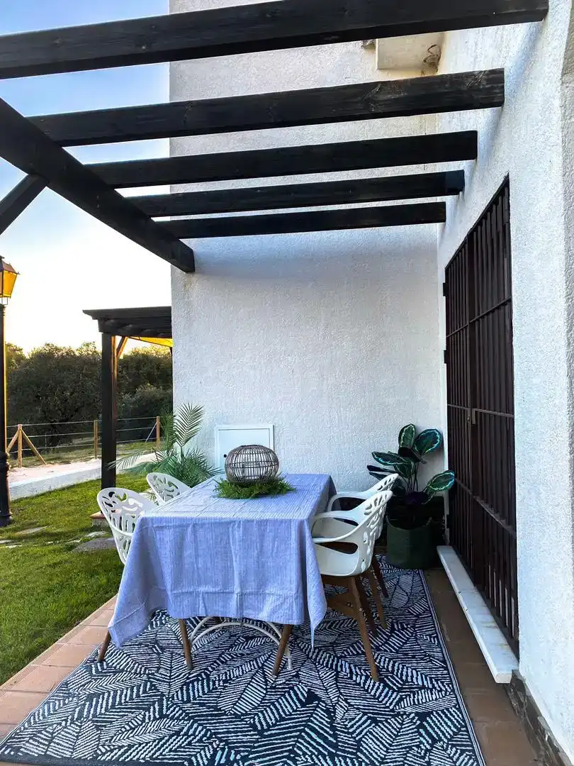 Terrasse von Wohnung zur Miete in El Ronquillo mit Klimaanlage, Parkett und Möbliert