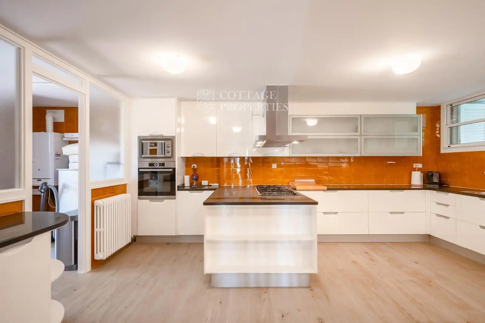 Cocina de Casa o chalet en venta en Sant Vicenç de Montalt con Aire acondicionado, Terraza y Amueblado