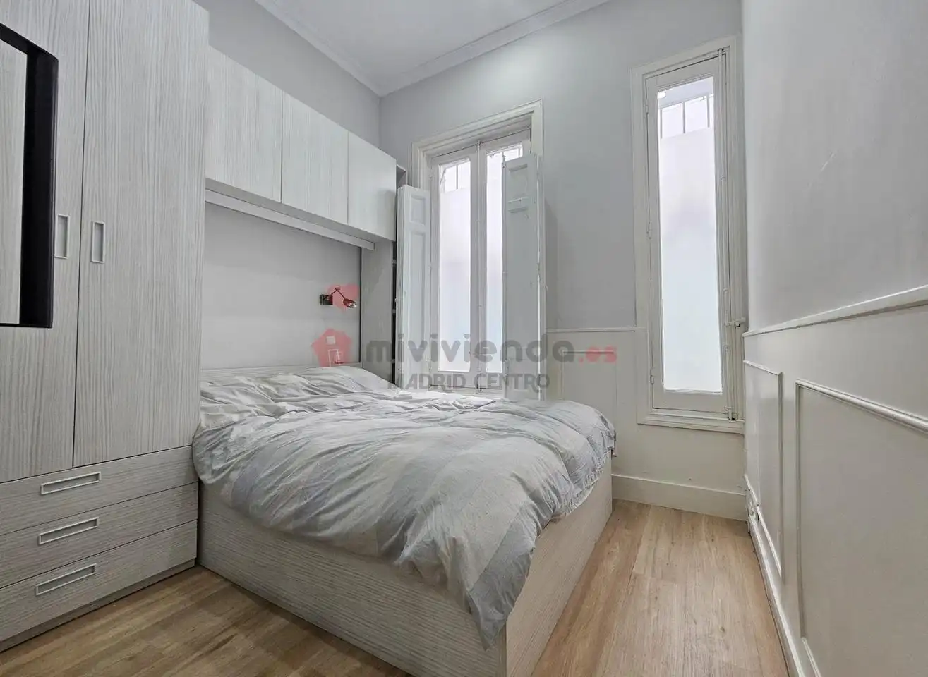Dormitori de Planta baixa de lloguer en Madrid amb Aire condicionat, Calefacció i Moblat
