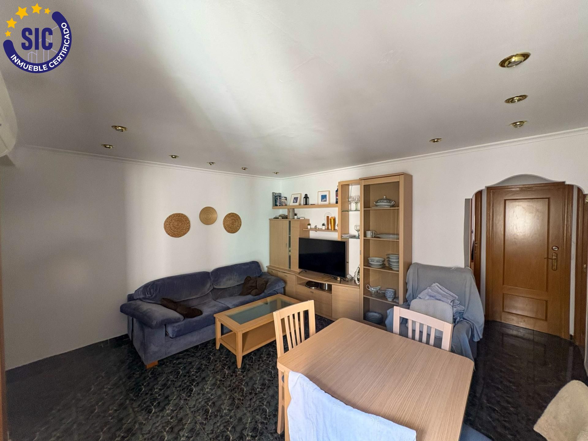 Living room of Flat for sale in  Valencia Capital  with Heating
