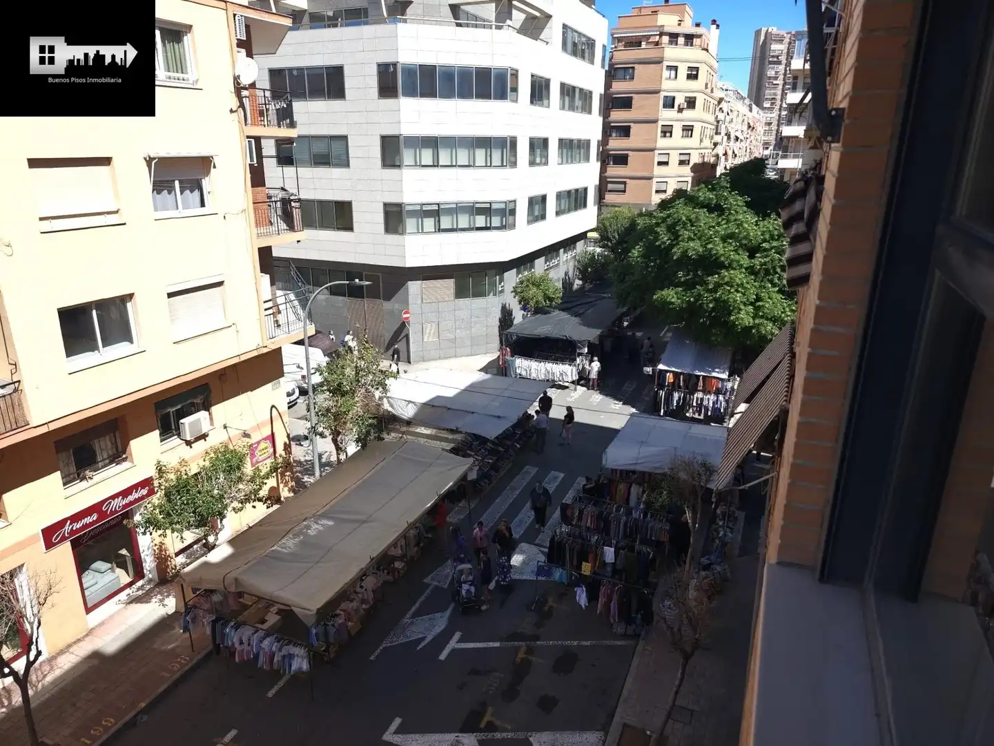 Exterior view of Flat for sale in Mutxamel  with Air Conditioner