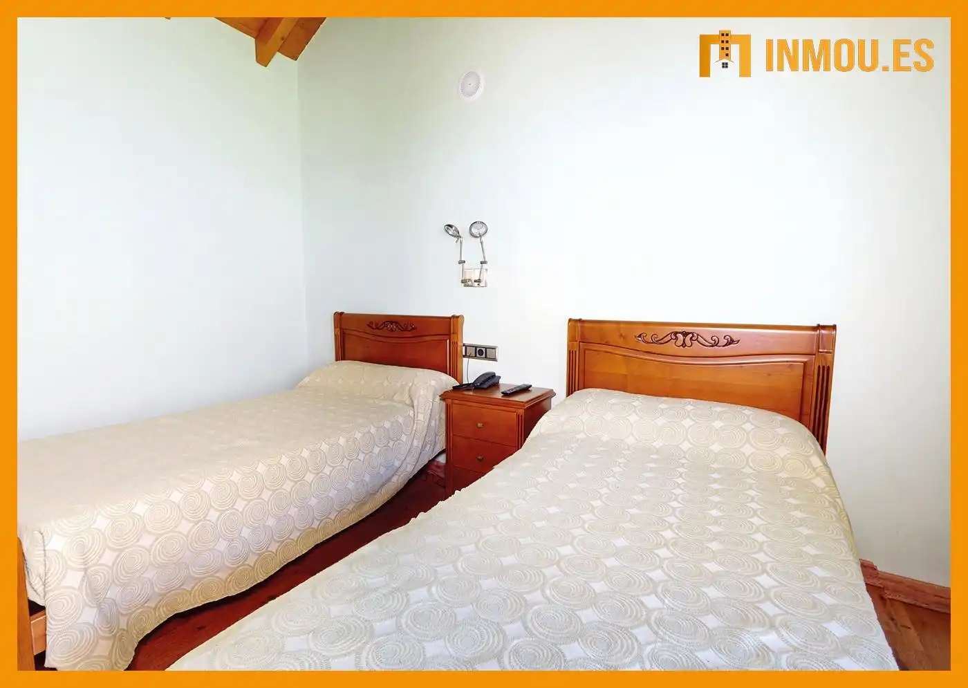 Schlafzimmer von Haus oder Chalet zum Verkauf in O Irixo mit Heizung