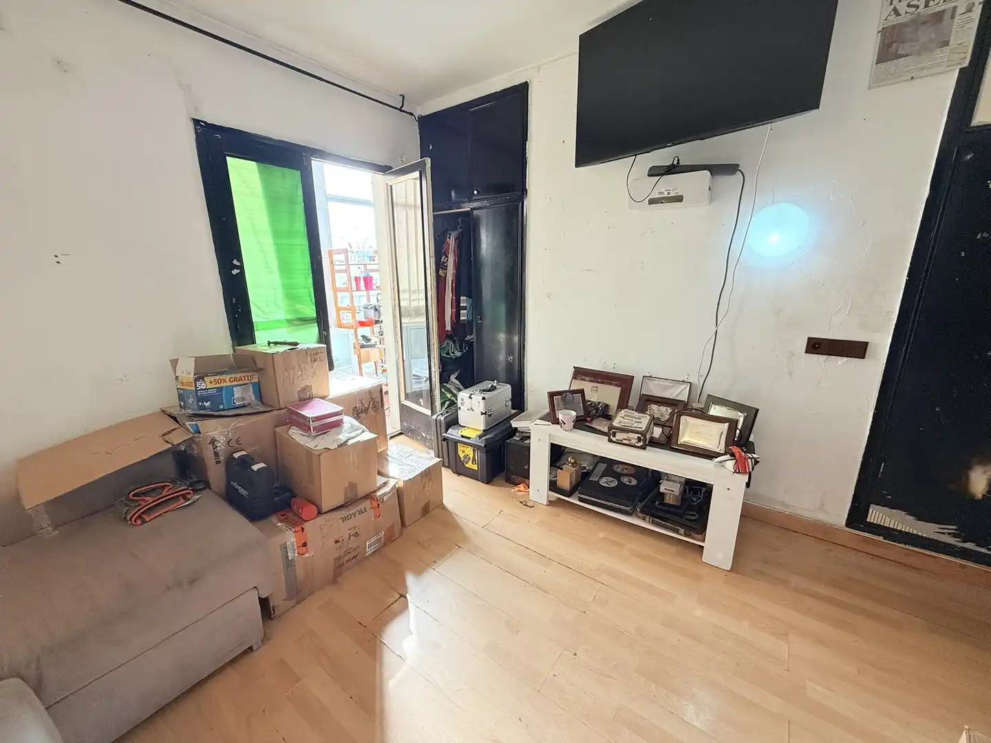 Sala d'estar de Pis en venda en  Palma de Mallorca amb Balcó