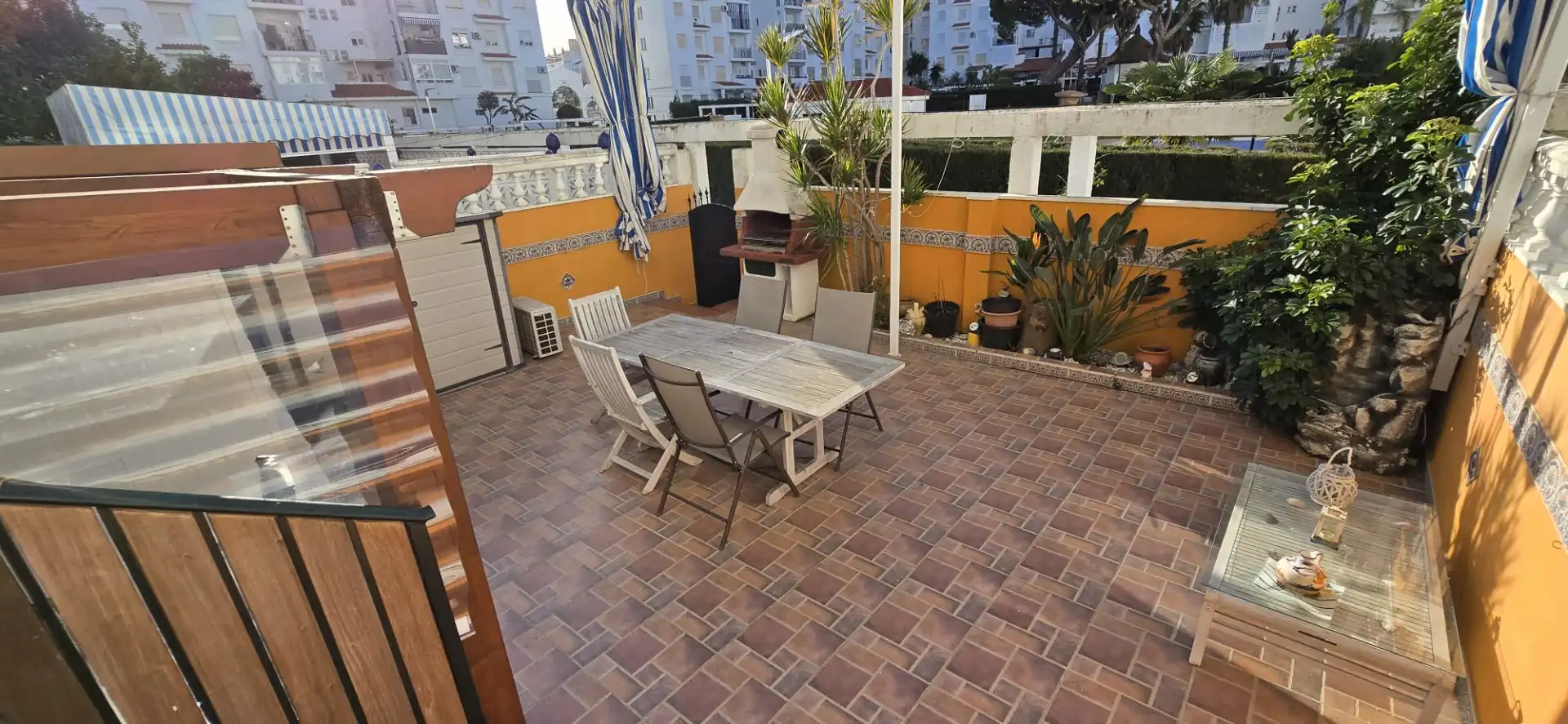Terraza de Apartamento en venta en El Portil con Aire acondicionado, Piscina y Amueblado