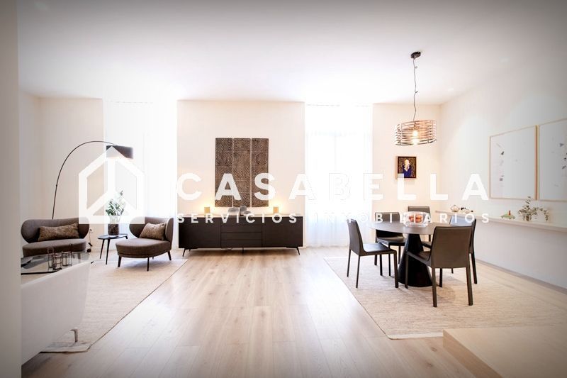 Sala d'estar de Pis en venda en  Valencia Capital amb Aire condicionat, Calefacció i Terrassa