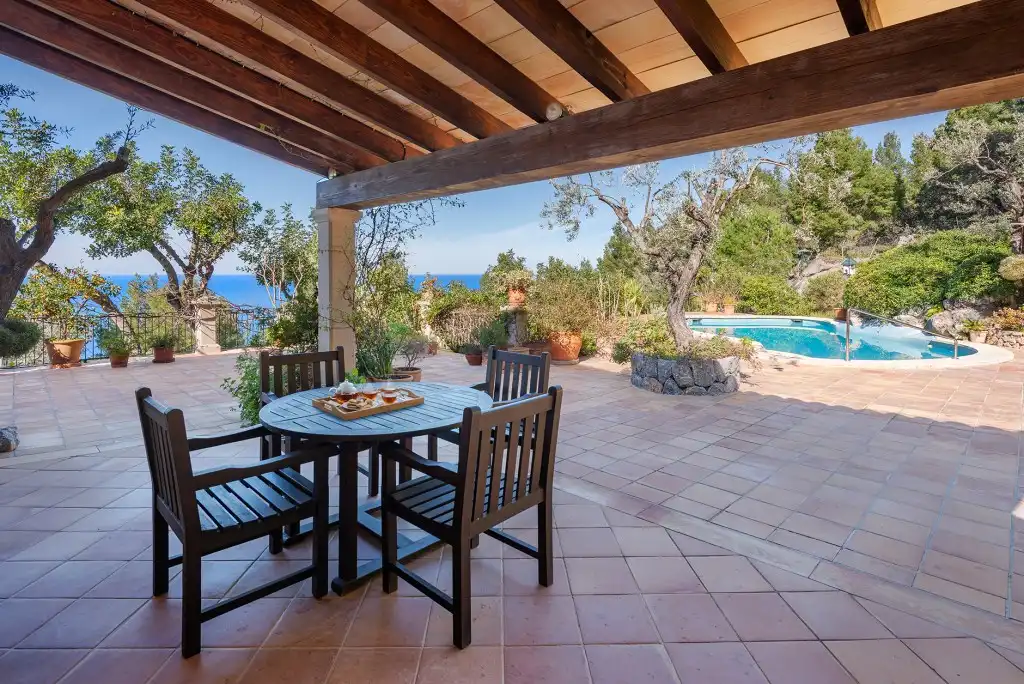 Terrace of Country homes for sale in Deià  with Private garden, Terrace and Storage room