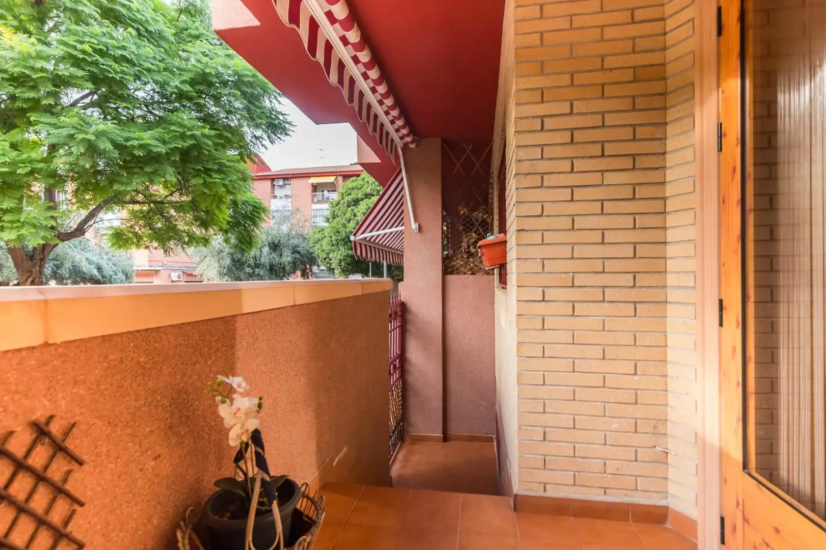 Terraza de Casa adosada en venta en Murcia con Aire acondicionado, Jardín privado y Terraza