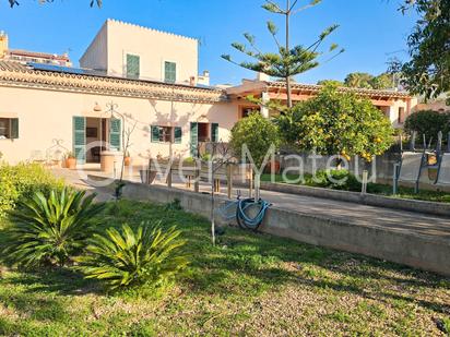 Exterior view of House or chalet for sale in  Palma de Mallorca  with Air Conditioner, Private garden and Terrace