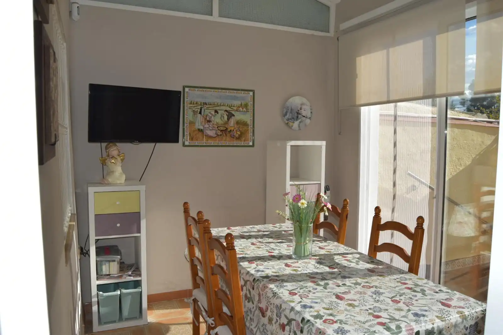 Dining room of Detached homes for sale in L'Eliana  with Air Conditioner, Heating and Private garden