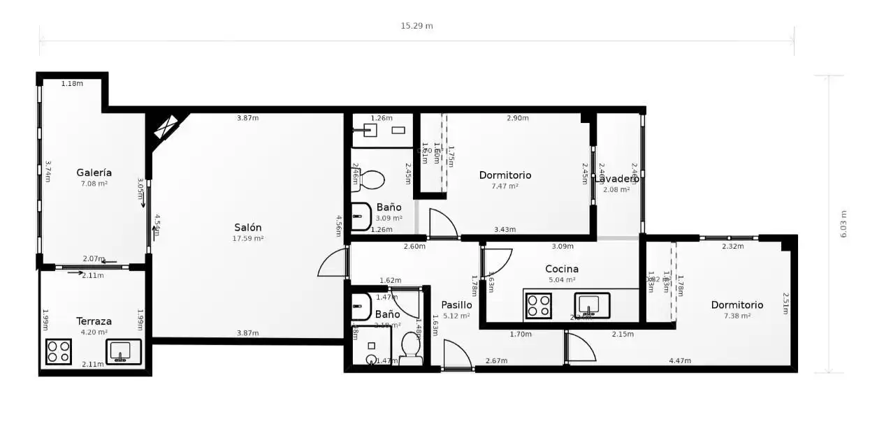 Penthouse mit Terrasse zum Verkauf in SAN JULIAN, imagen 36