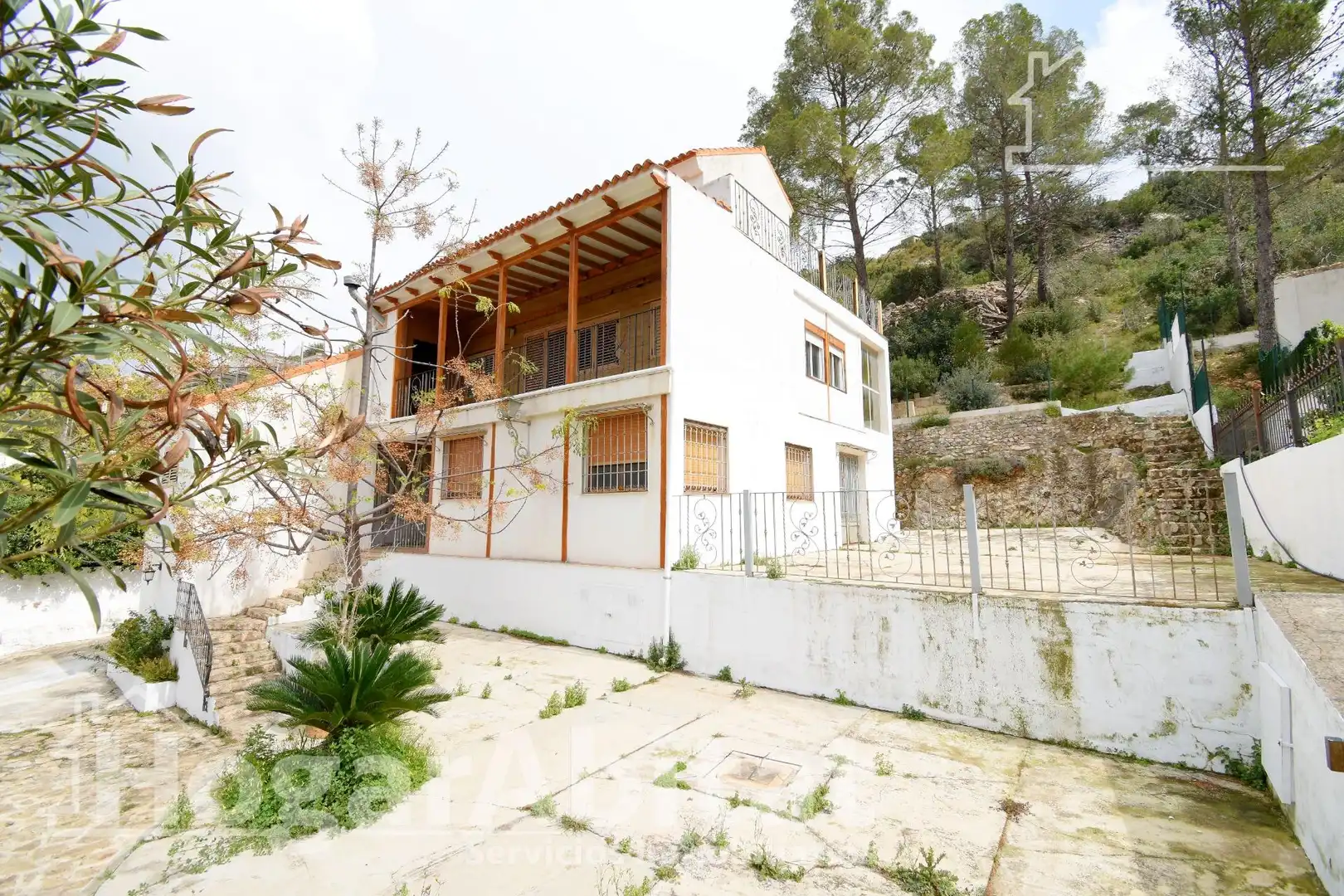 Vista exterior de Casa o chalet en venta en Gandia con Calefacción, Jardín privado y Terraza