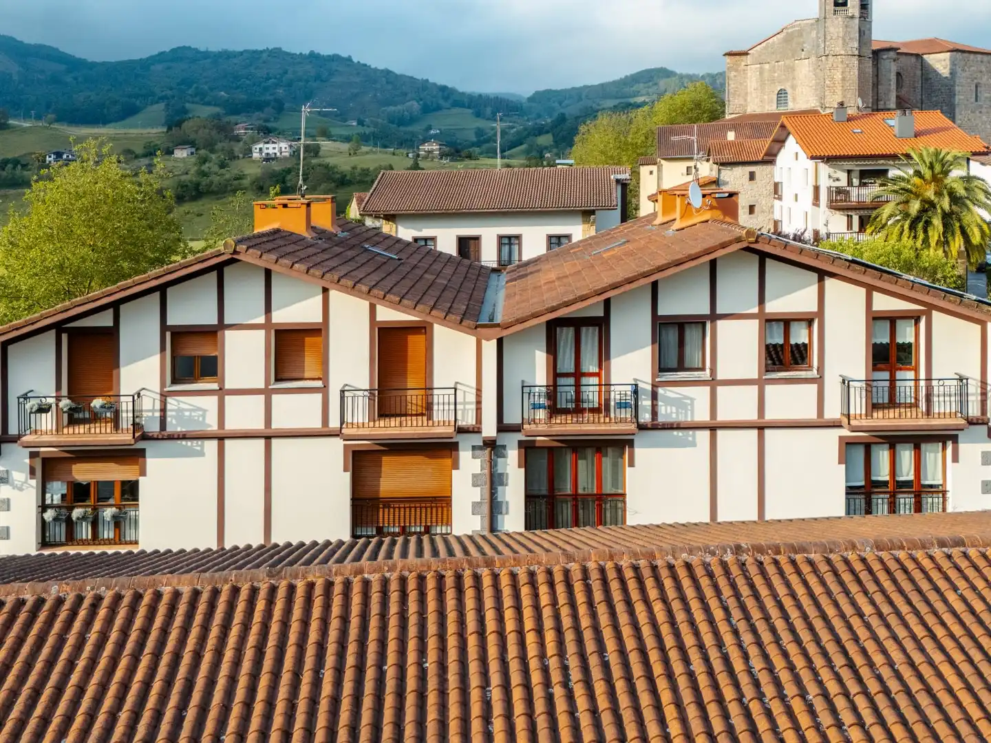 Exterior view of Detached homes for sale in Asteasu  with Terrace, Furnished and Balcony