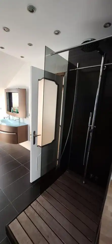 Bathroom of Houses for sale in Santa Cruz de Bezana  with Terrace, Sauna and Community pool