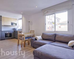 Living room of Flat for sale in  Barcelona Capital  with Air Conditioner, Heating and Furnished