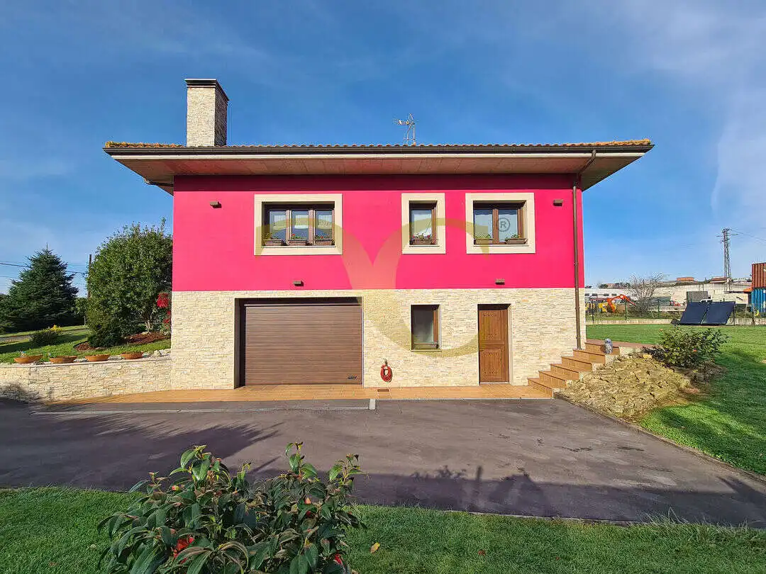 Vista exterior de Casa o chalet en venta en Siero con Calefacción, Terraza y Trastero