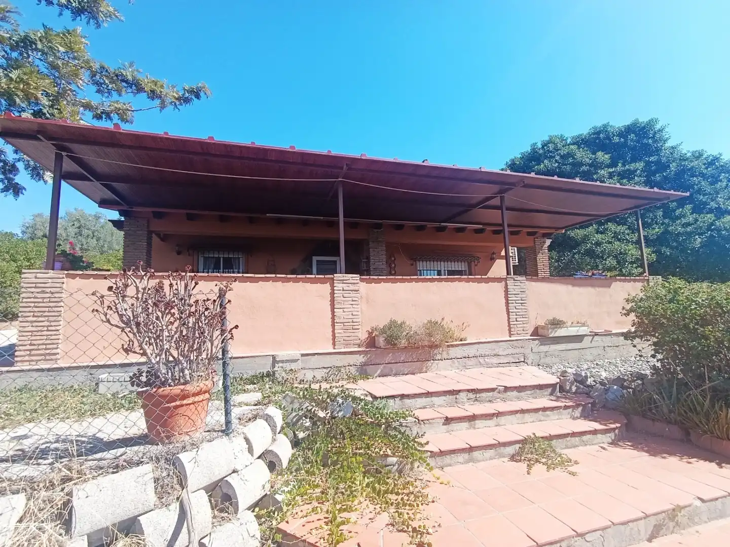 Jardín de Finca rústica en venta en Cártama con Aire acondicionado, Terraza y Amueblado