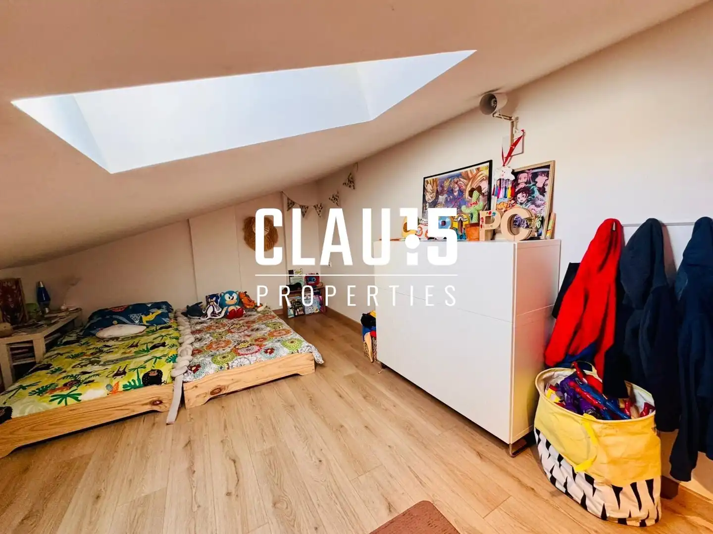Schlafzimmer von Maisonette zum Verkauf in Blanes mit Klimaanlage, Heizung und Terrasse