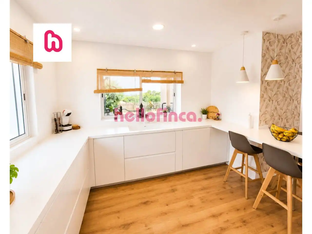 Cuina de Casa o xalet en venda en Bigues i Riells del Fai amb Aire condicionat, Calefacció i Jardí privat