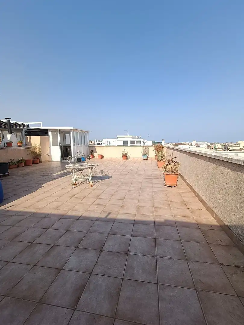 Terrasse von Dachboden zum Verkauf in Calafell mit Klimaanlage, Heizung und Terrasse