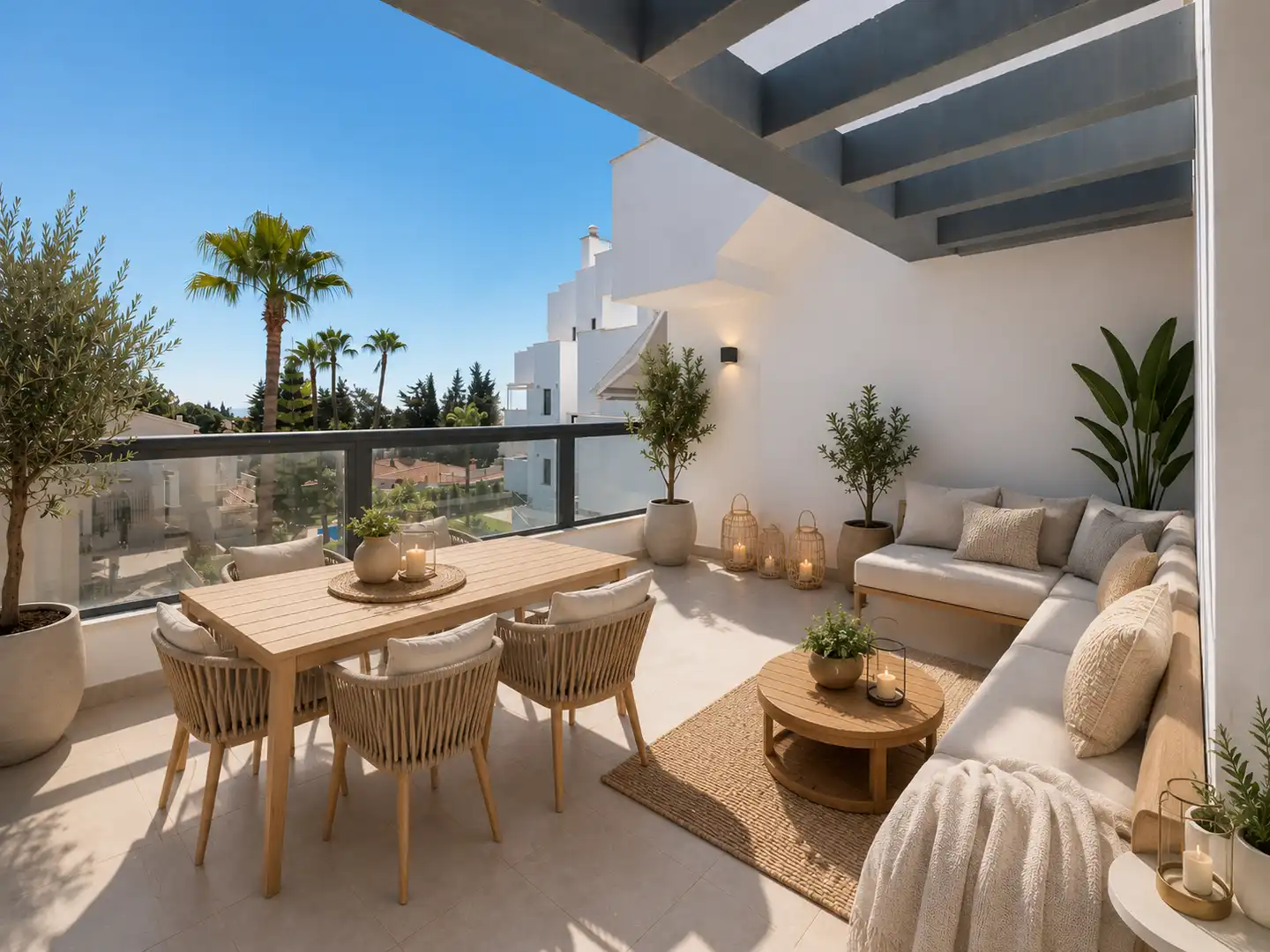 Terrassa de Casa adosada en venda en Torremolinos amb Jardí privat, Terrassa i Piscina