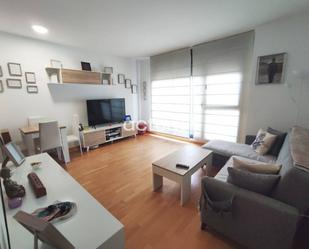 Living room of Apartment for sale in Girona Capital  with Air Conditioner, Parquet flooring and Balcony