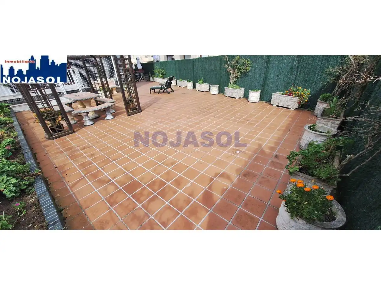 Terrassa de Apartament de lloguer en Noja amb Calefacció, Jardí privat i Terrassa